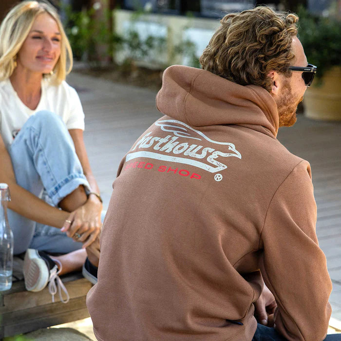 GILMORE HOODED PULLOVER (Chestnut) | FASTHOUSE