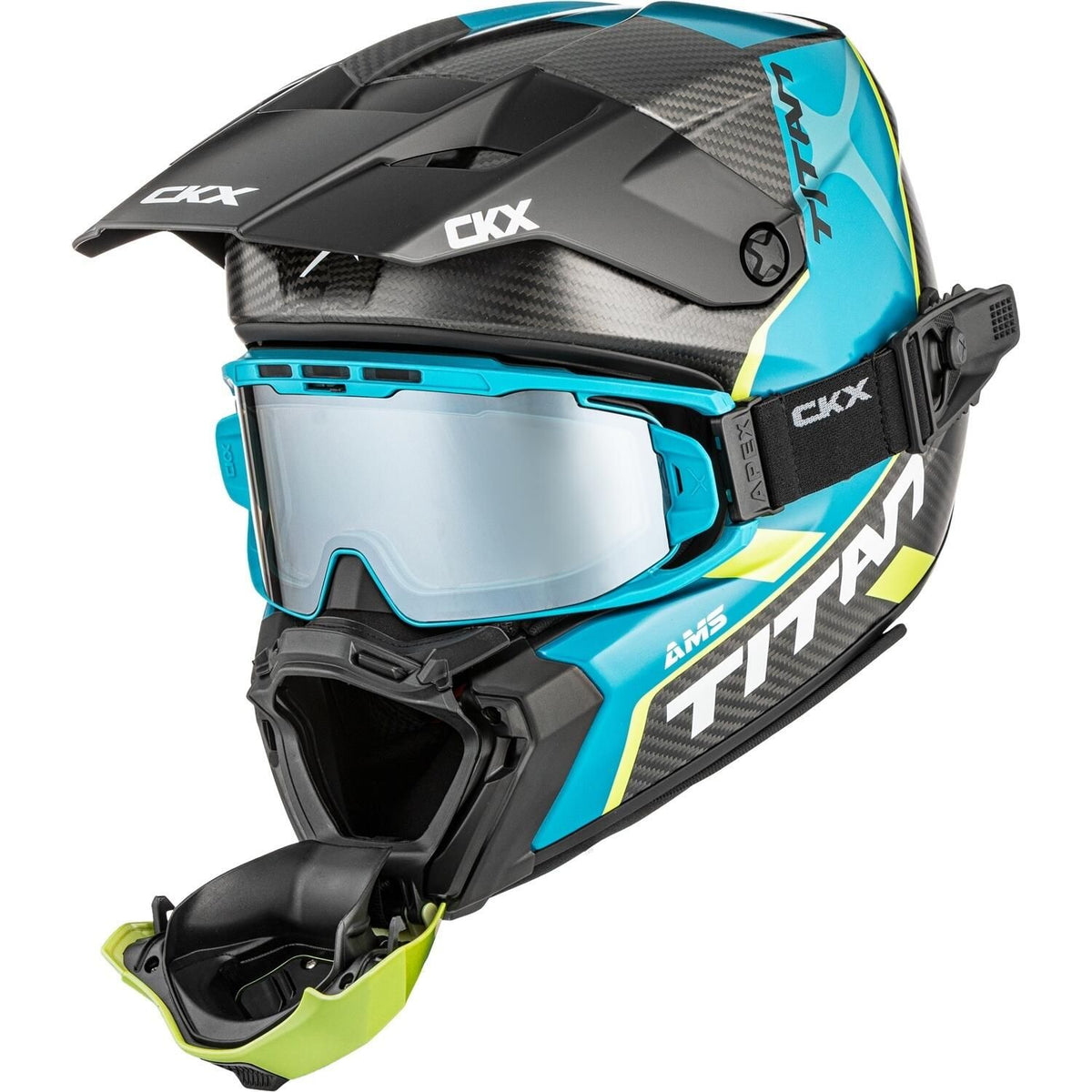 TITAN AMS CARBON HELMET (MATTE GREEN) | CKX