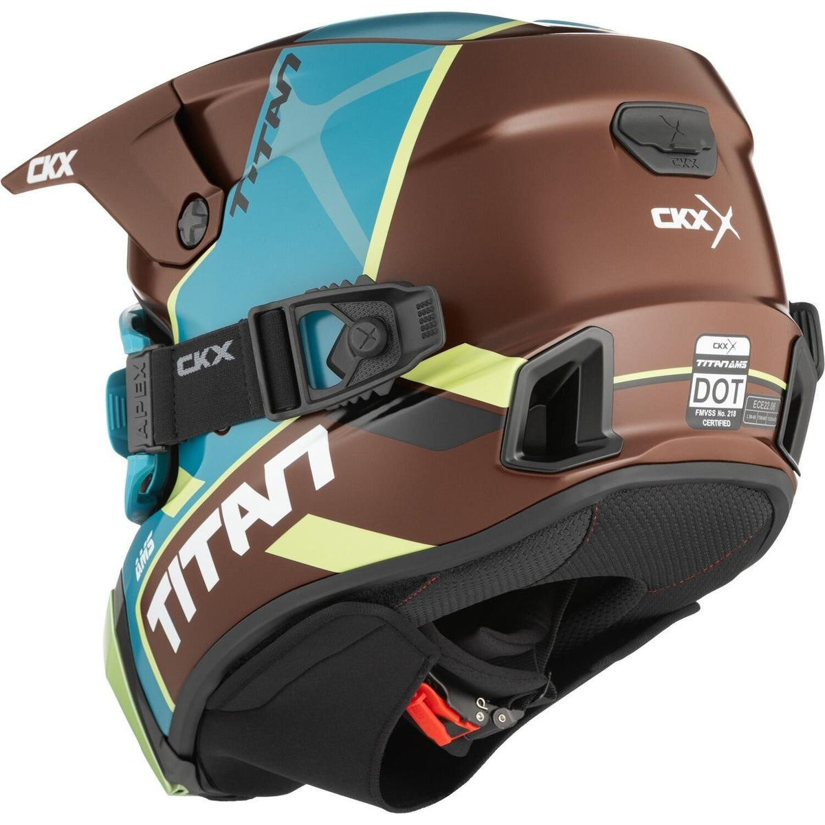TITAN AMS DOUBLE LENS CONROD HELMET (MATTE GREEN) | CKX
