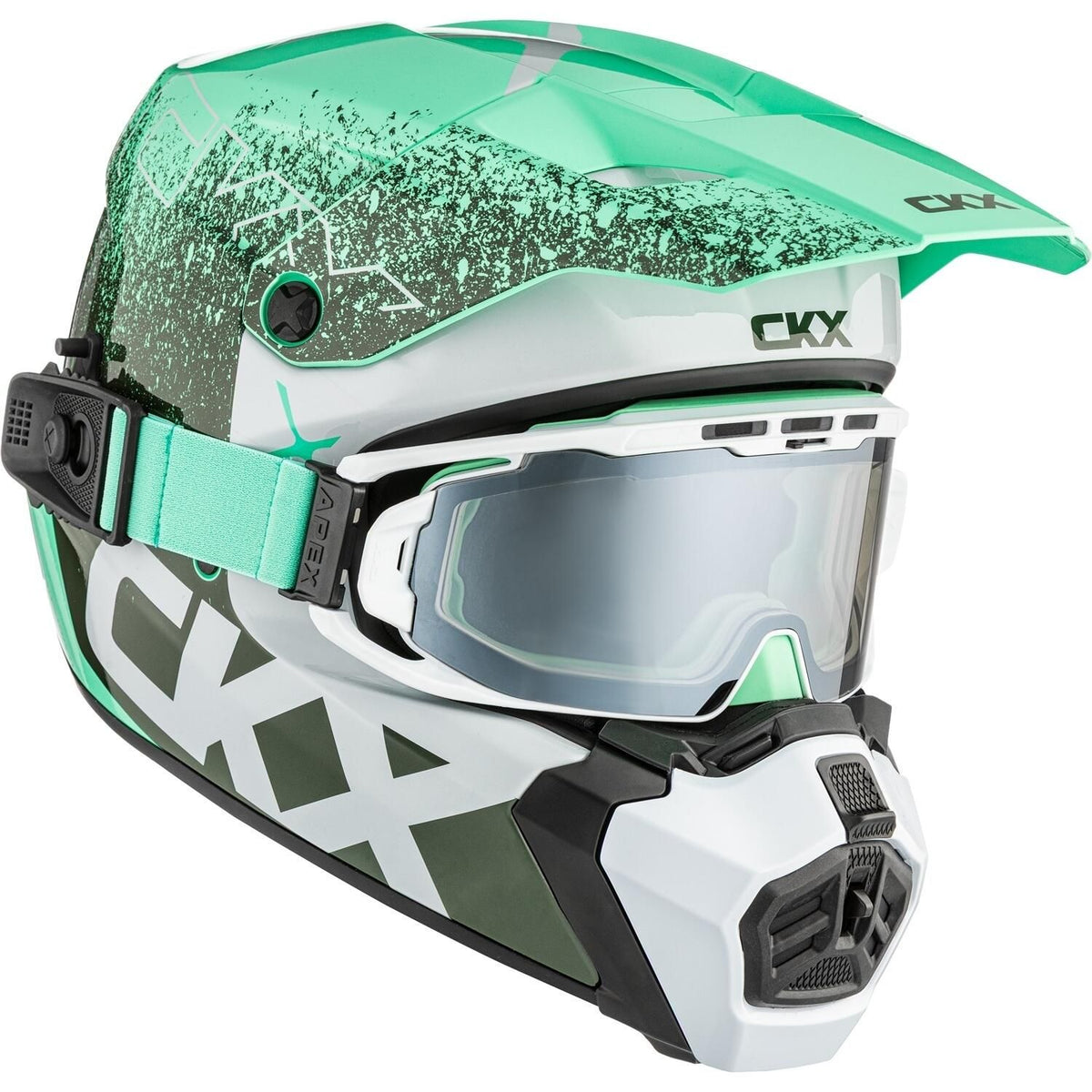 TITAN AMS DOUBLE LENS VANEER (GLOSSY GREEN) | CKX