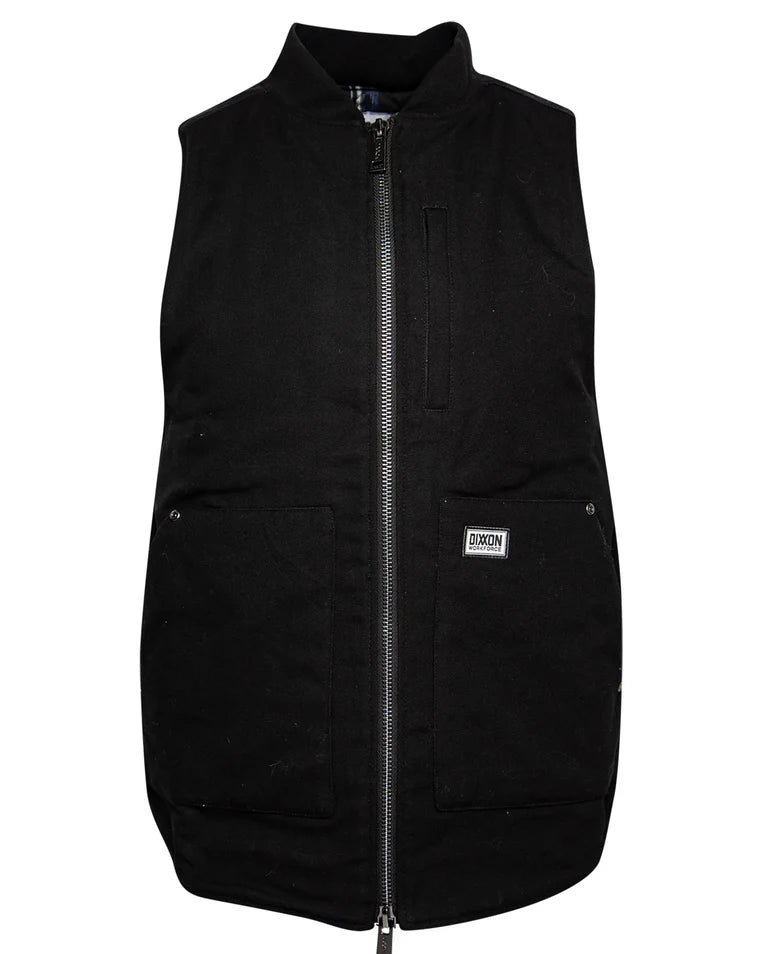 TRADESMAN WORK VEST (Black) | DIXXON