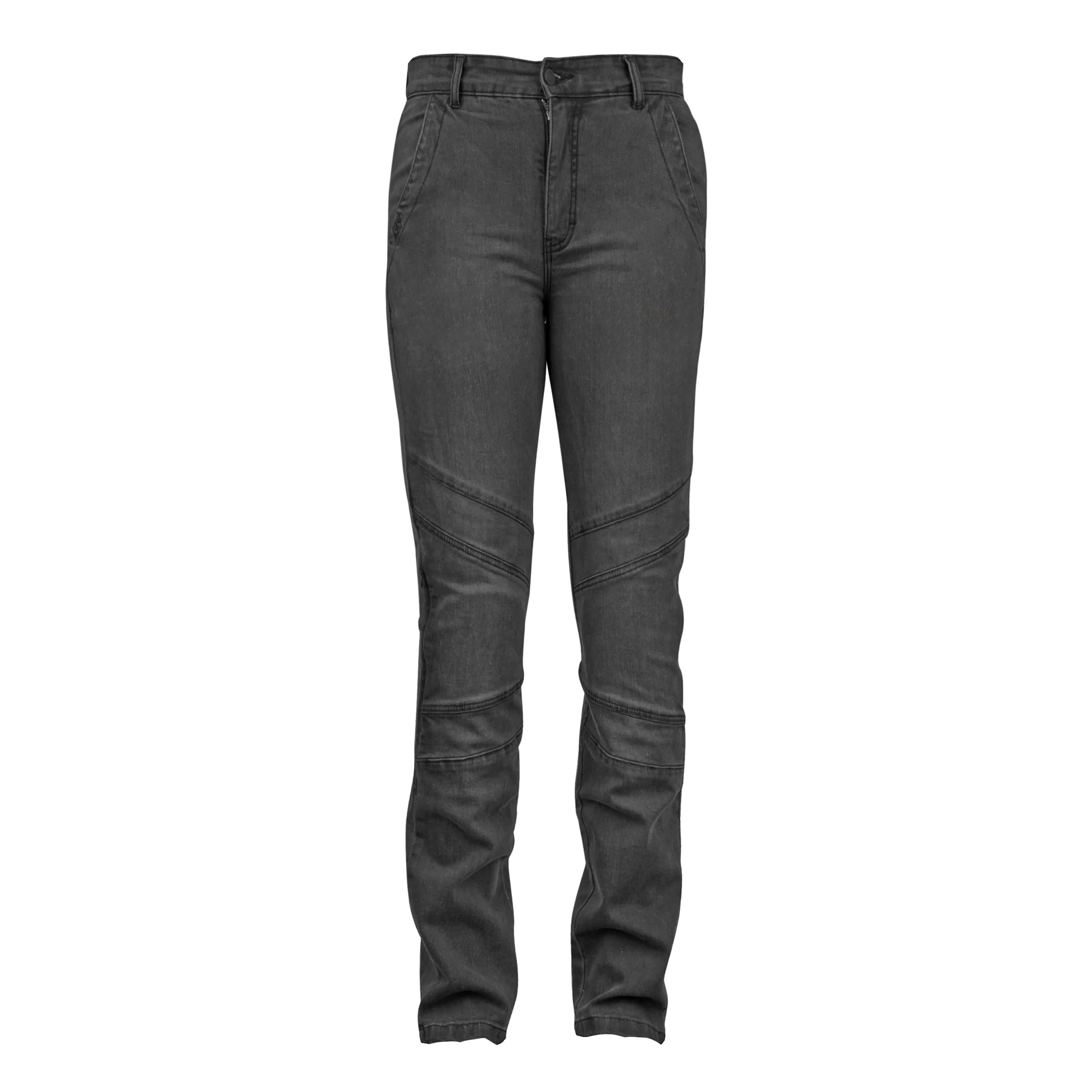 WOMEN'S ARMOURED TOUGH LOVE JEANS (Black) | Speed and Strength