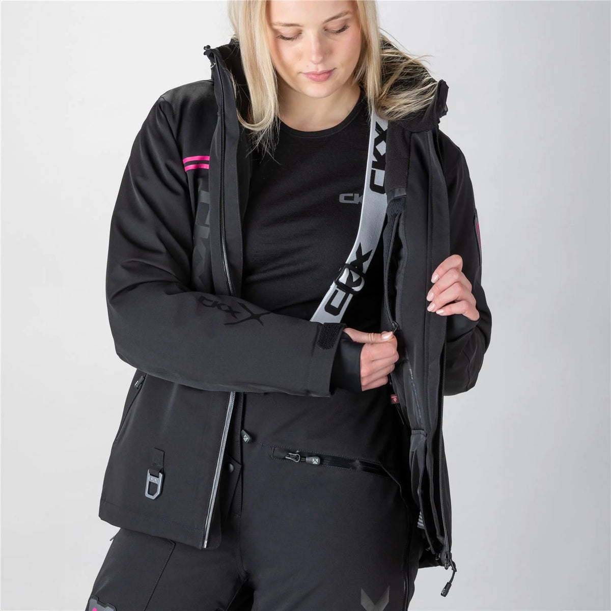 WOMENS ALASKA JACKET (BLACK) | CKX