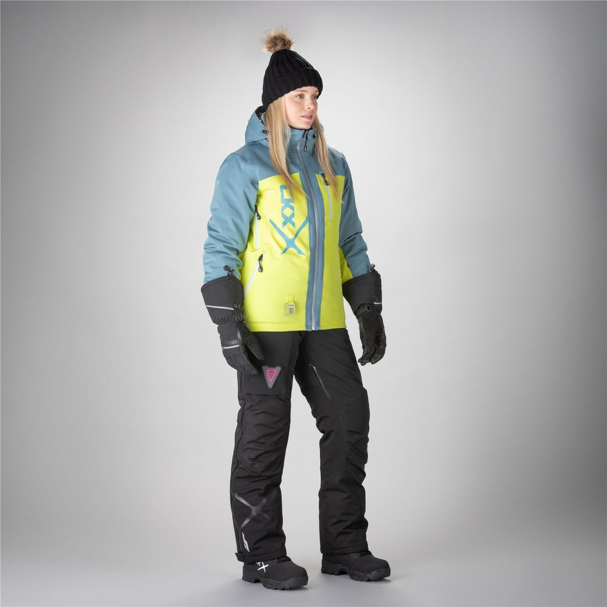 WOMENS ALASKA JACKET (TAPESTRY/LIME) | CKX