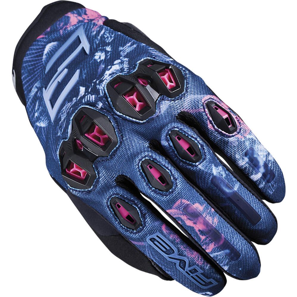 STUNT EVO 2 WOMENS GLOVES (Flowers/Pink) | FIVE