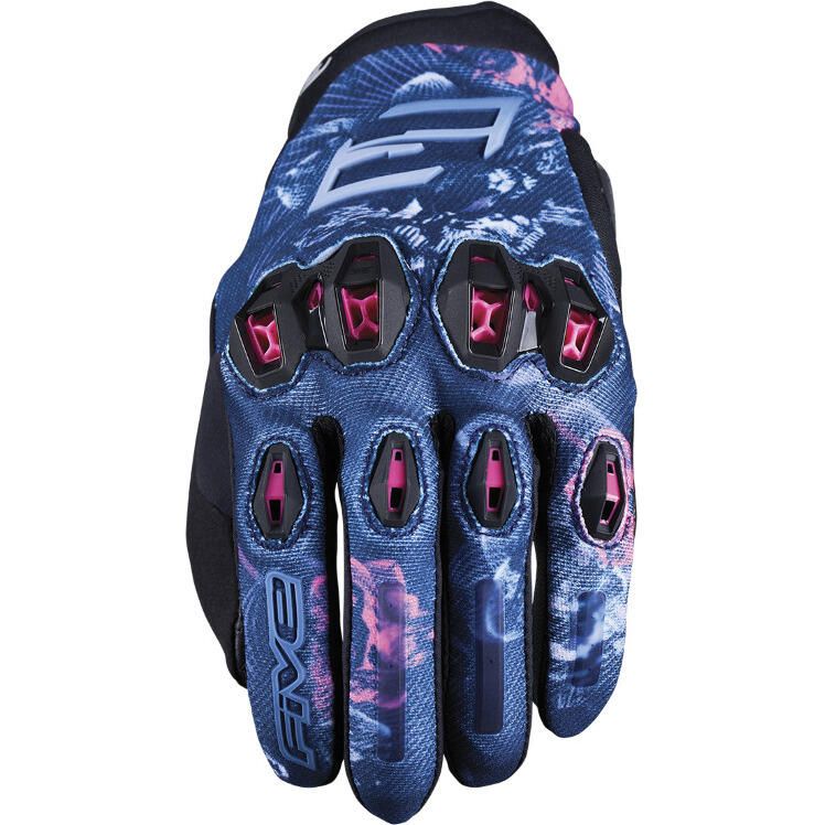STUNT EVO 2 WOMENS GLOVES (Flowers/Pink) | FIVE