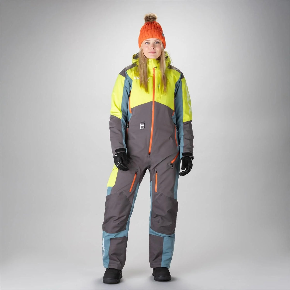 WOMEN YUKON ONE PIECE (GRIS/TAPESTRY/LIME) | CKX