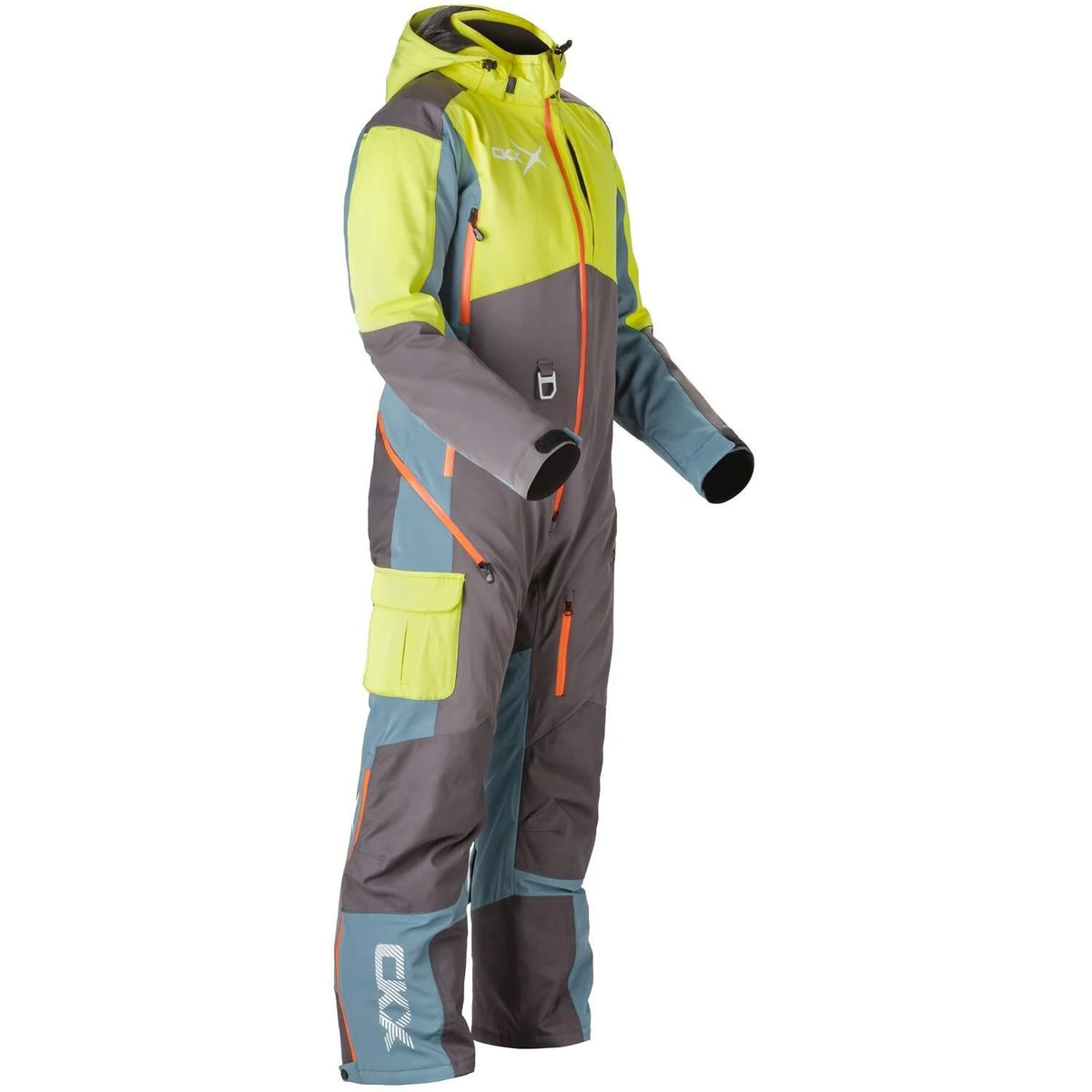 WOMEN YUKON ONE PIECE (GRIS/TAPESTRY/LIME) | CKX