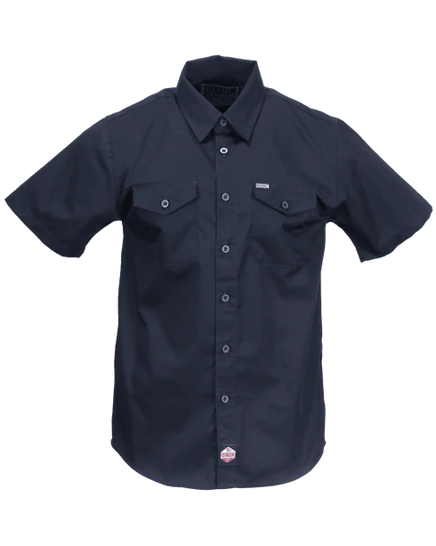 MEN'S WORKFORCE SHORT SLEEVE SHIRT (Navy) | DIXXON