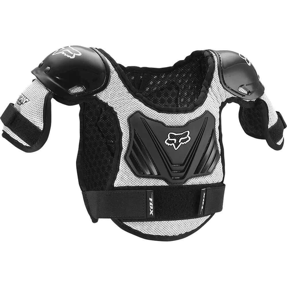 PEEWEE TITAN ROOST DEFLECTOR (black/silver) | Fox Racing