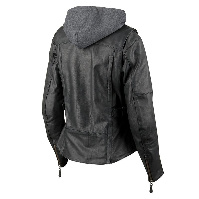 WOMEN'S DIVA LEATHER JACKET (Black) | Joe Rocket