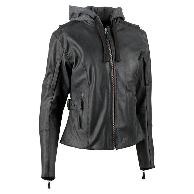 WOMEN'S DIVA LEATHER JACKET (Black) | Joe Rocket