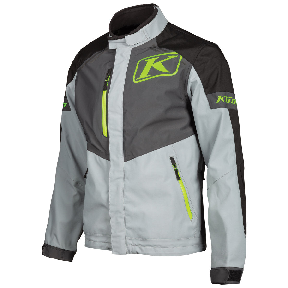 MEN'S TRAVERSE JACKET (Gray/Electrik Gecko) | Klim