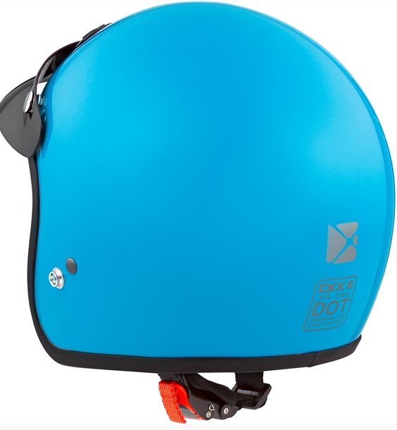 YOUTH VG300 3/4 OPEN FACE HELMET (Blue) | CKX