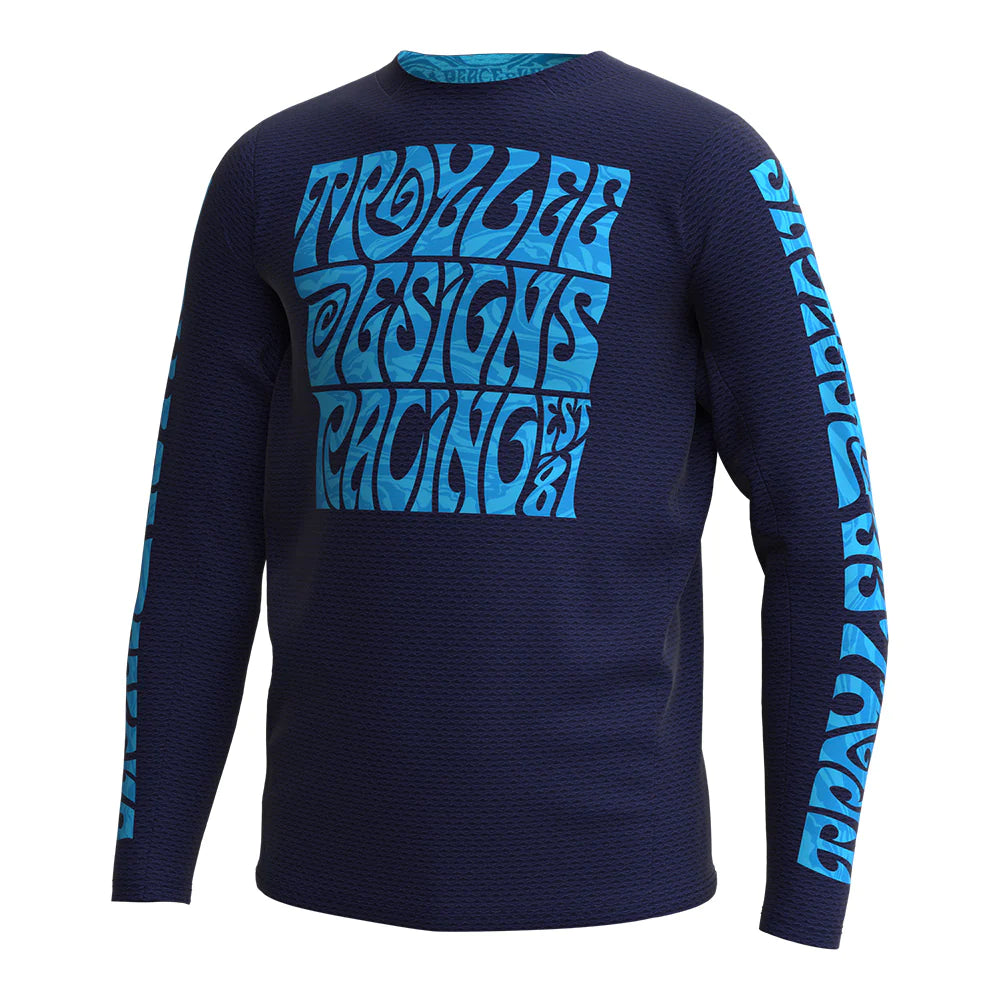 YOUTH GP PRO AIR JERSEY (MANIC MONDAY NAVY) | Troy Lee Designs
