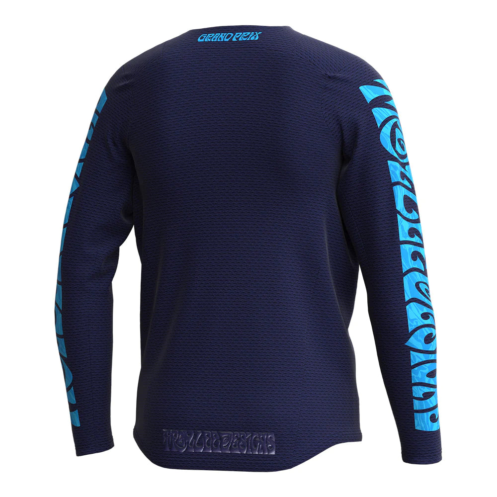 YOUTH GP PRO AIR JERSEY (MANIC MONDAY NAVY) | Troy Lee Designs