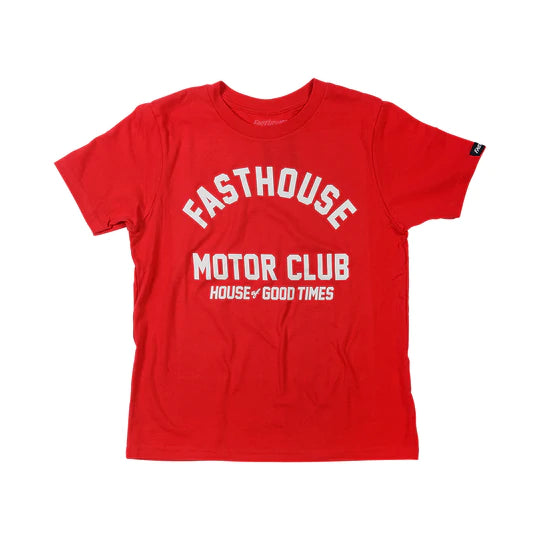 YOUTH BRIGADE TEE (Red) | Fasthouse