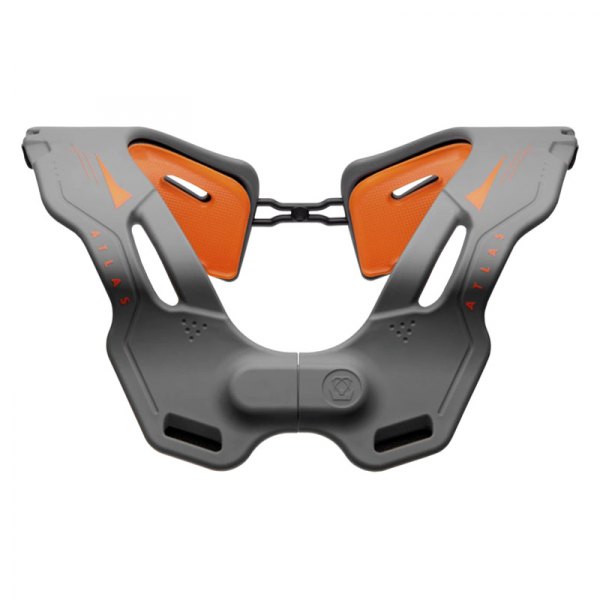 VISION COLLAR NECK BRACE (Grey/Orange) | Atlas