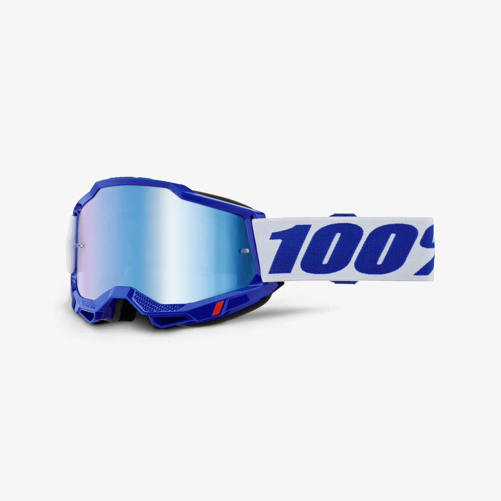 100% ACCURI 2 GOGGLE | BLUE - MIRROR BLUE LENS