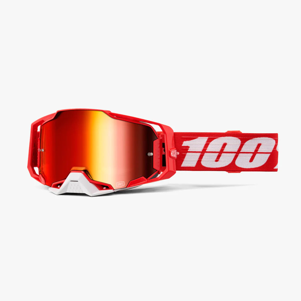 100% ARMEGA Goggle C-Bad - Mirror Red Lens