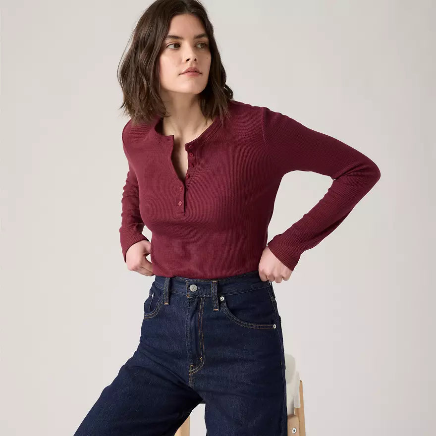 WOMEN'S DANA HENLEY (Tawny Port) | LEVI'S