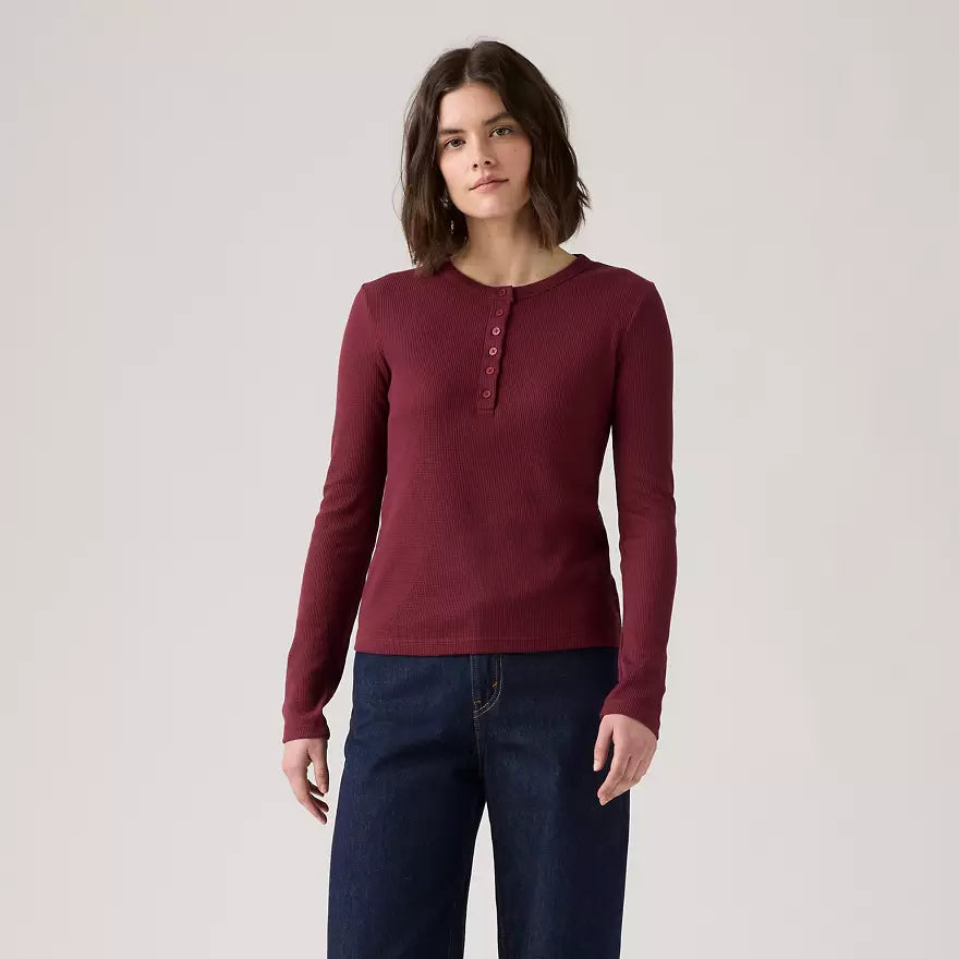 WOMEN'S DANA HENLEY (Tawny Port) | LEVI'S