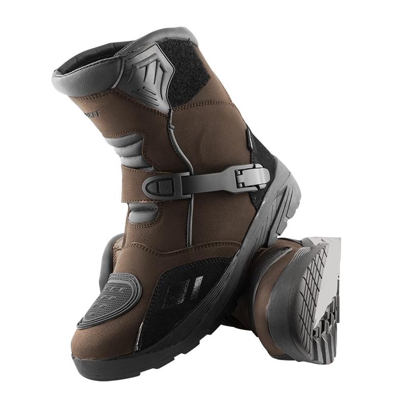 WHISTLER ADVENTURE MEN'S BOOT (Brown/Black) | Joe Rocket