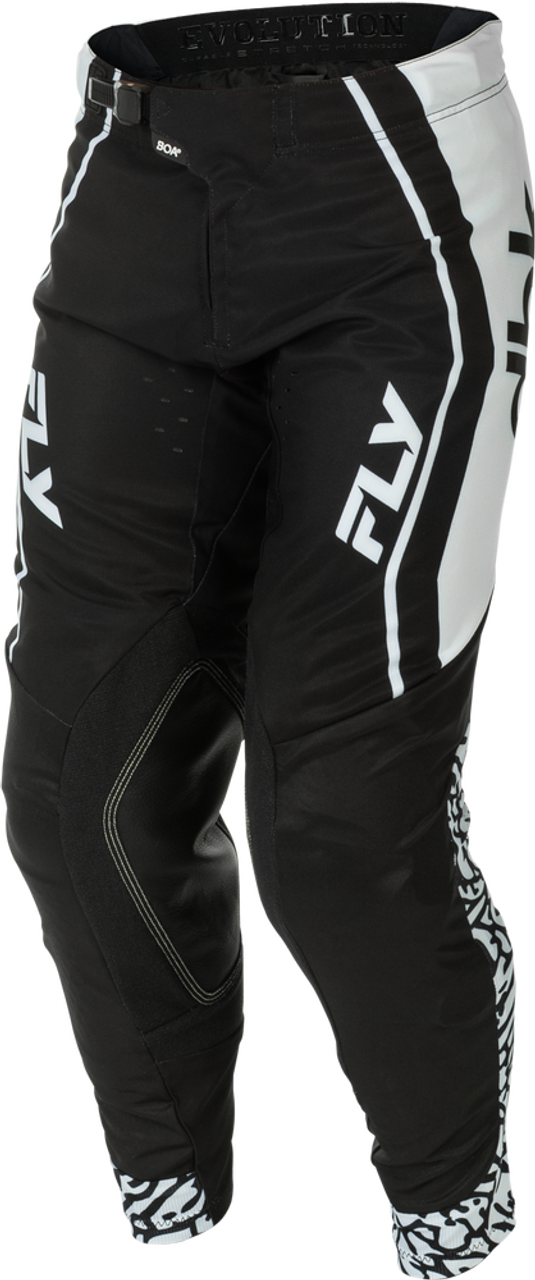 EVOLUTION DBK PANT (Black/White/Red) | FLY RACING