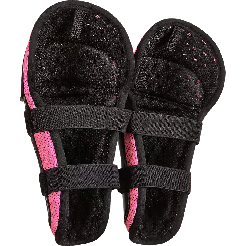 PEEWEE TITAN KNEE/SHIN GRD [BLK/PNK] | Fox Racing