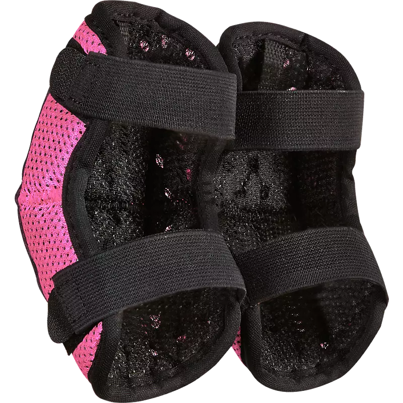 PEEWEE TITAN ELBOW GUARD (Black/Pink) | Fox Racing