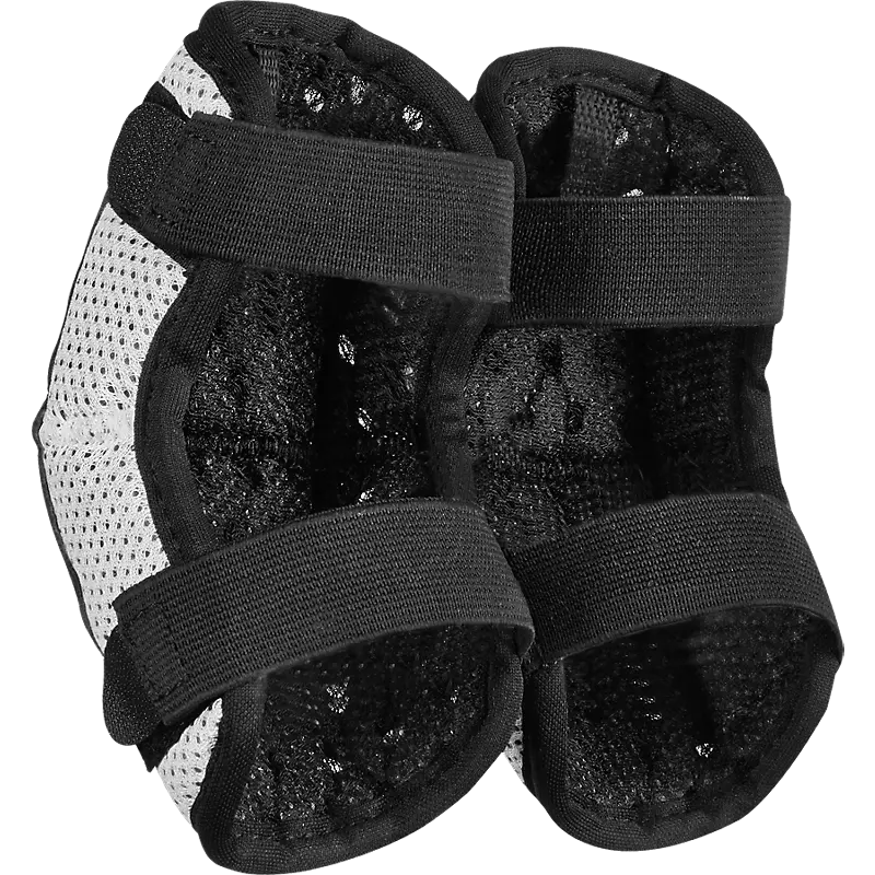 PEEWEE TITAN ELBOW GUARD (Black/Silver) | Fox Racing