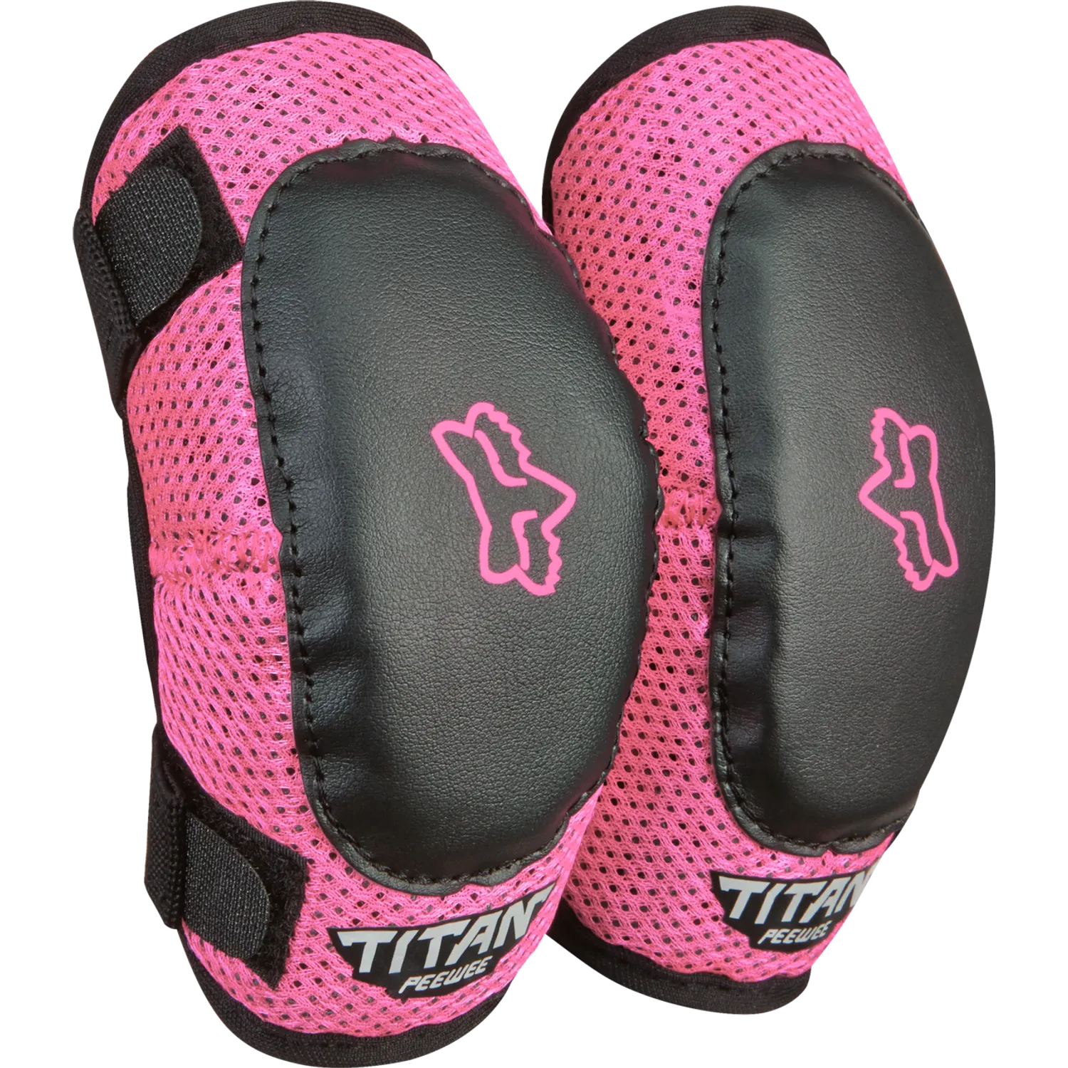 PEEWEE TITAN ELBOW GUARD (BLK/PINK) | FOX RACING