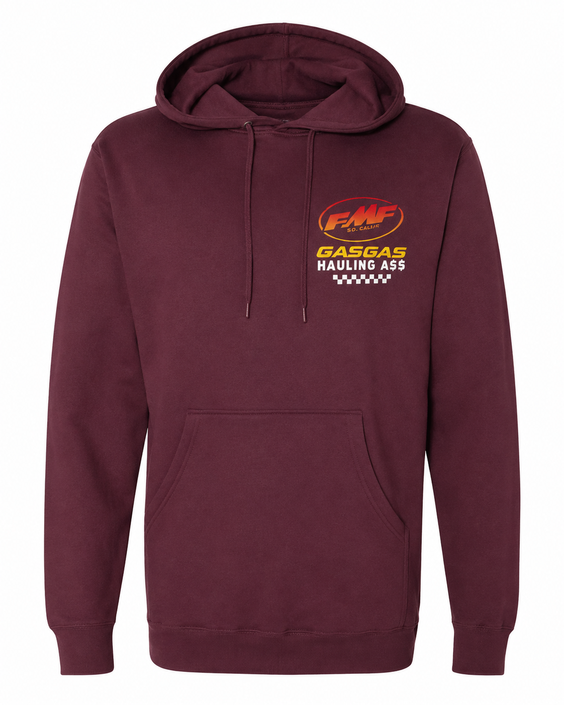 MIXIN GAS HOODIE (MAROON) | GASGAS