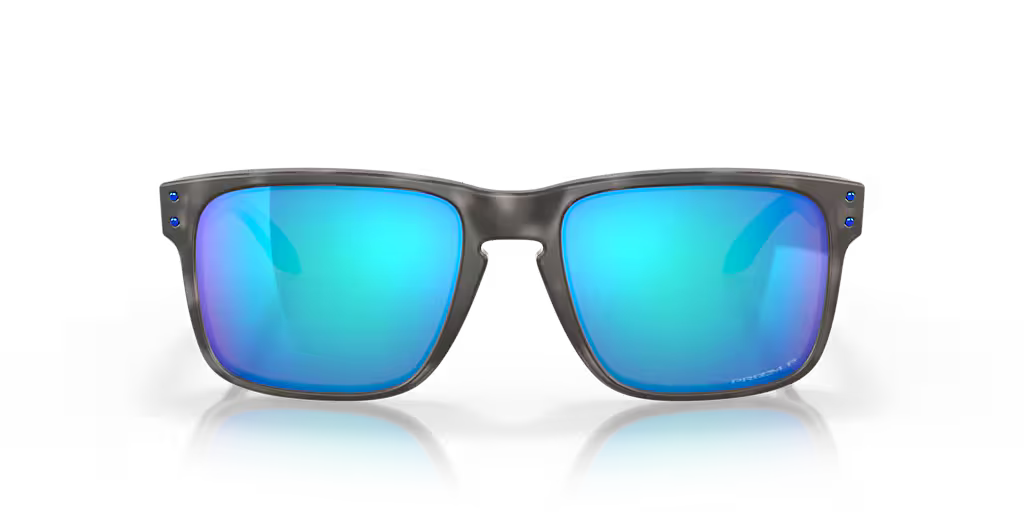 HOLBROOK POLISHED BLACK W/ PRIZM SAPPHIRE