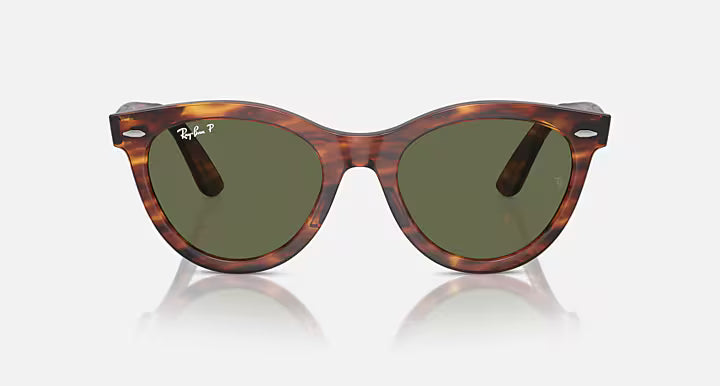 WAYFARER WAY SUNGLASSES (STRIPED HAVANA) | RAYBAN