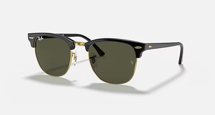CLUBMASTER SUNGLASSES (BLACK ON ARISTA) | RAYBAN