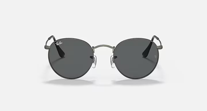 ROUND METAL SUNGLASSES (GUNMETAL BLACK) | RAYBAN