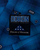 FOLDS OF HONOR FLANNEL (Blue) | DIXXON