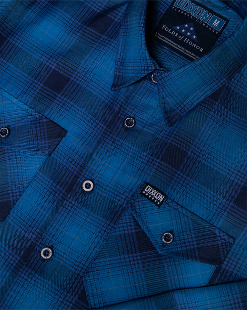 FOLDS OF HONOR FLANNEL (Blue) | DIXXON