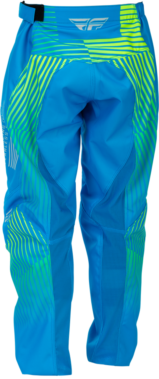 YOUTH F-16 PANT (Blue-Hi-Vis) | FLY RACING