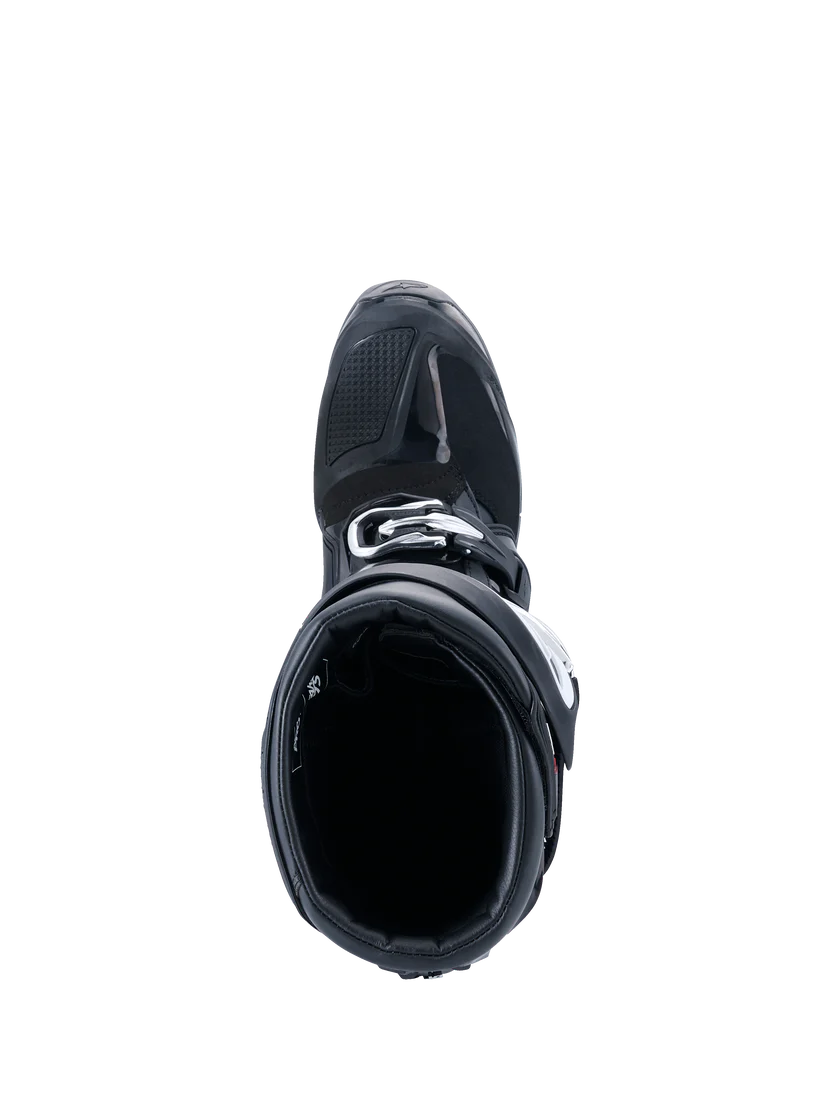 TECH 7 ENDURO DRYSTAR BOOT (Black) | ALPINESTARS top view showcasing waterproof design and durability.