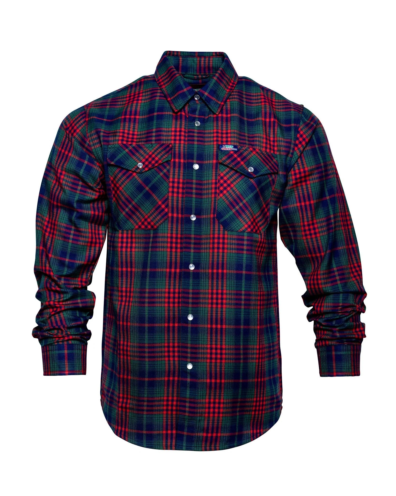 MEN'S RED/GREEN FLANNEL | Dixxon