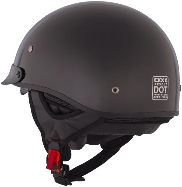 REVOLT RSV HALF HELMET (Glossy Black) | CKX