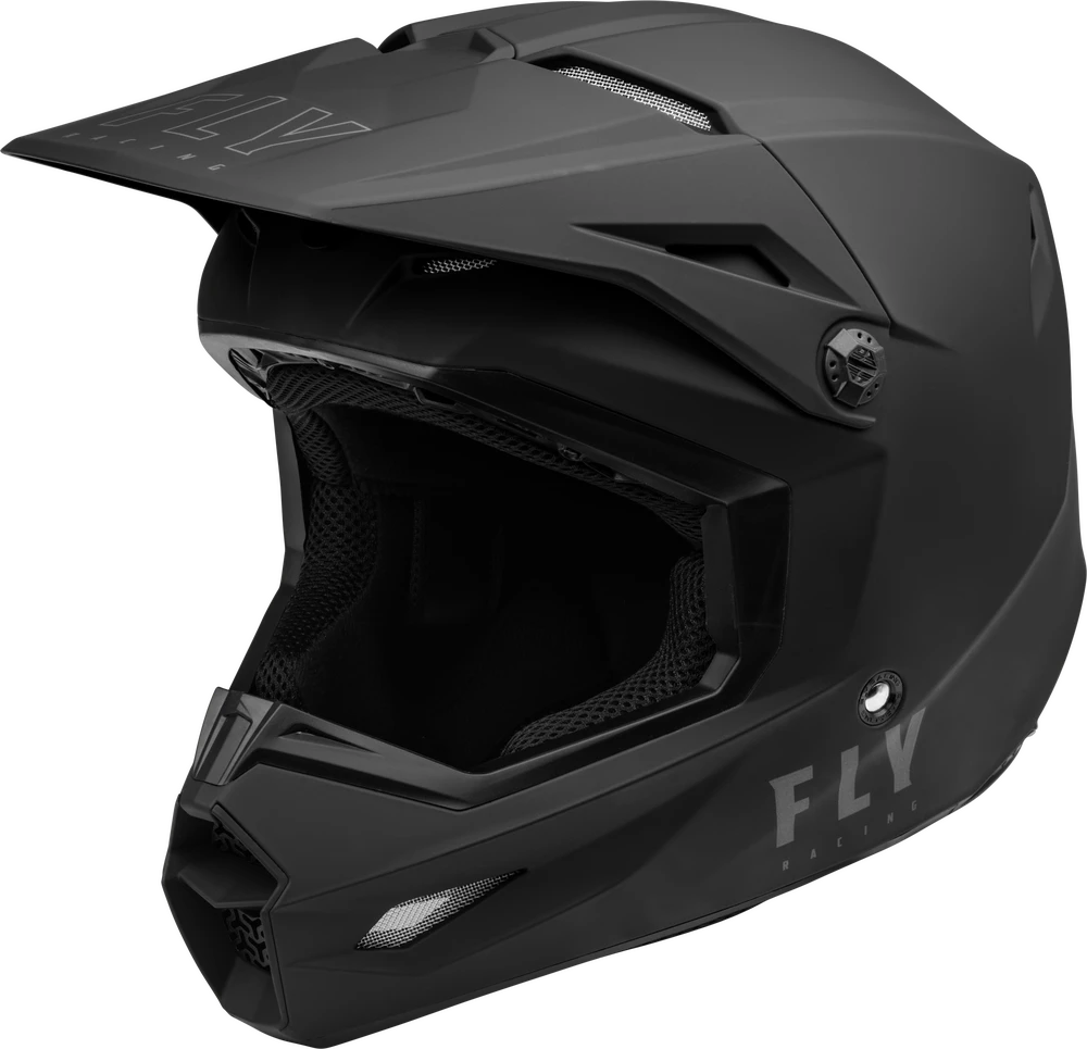 KINETIC LITE MX HELMET (Matte Black) | FLY RACING