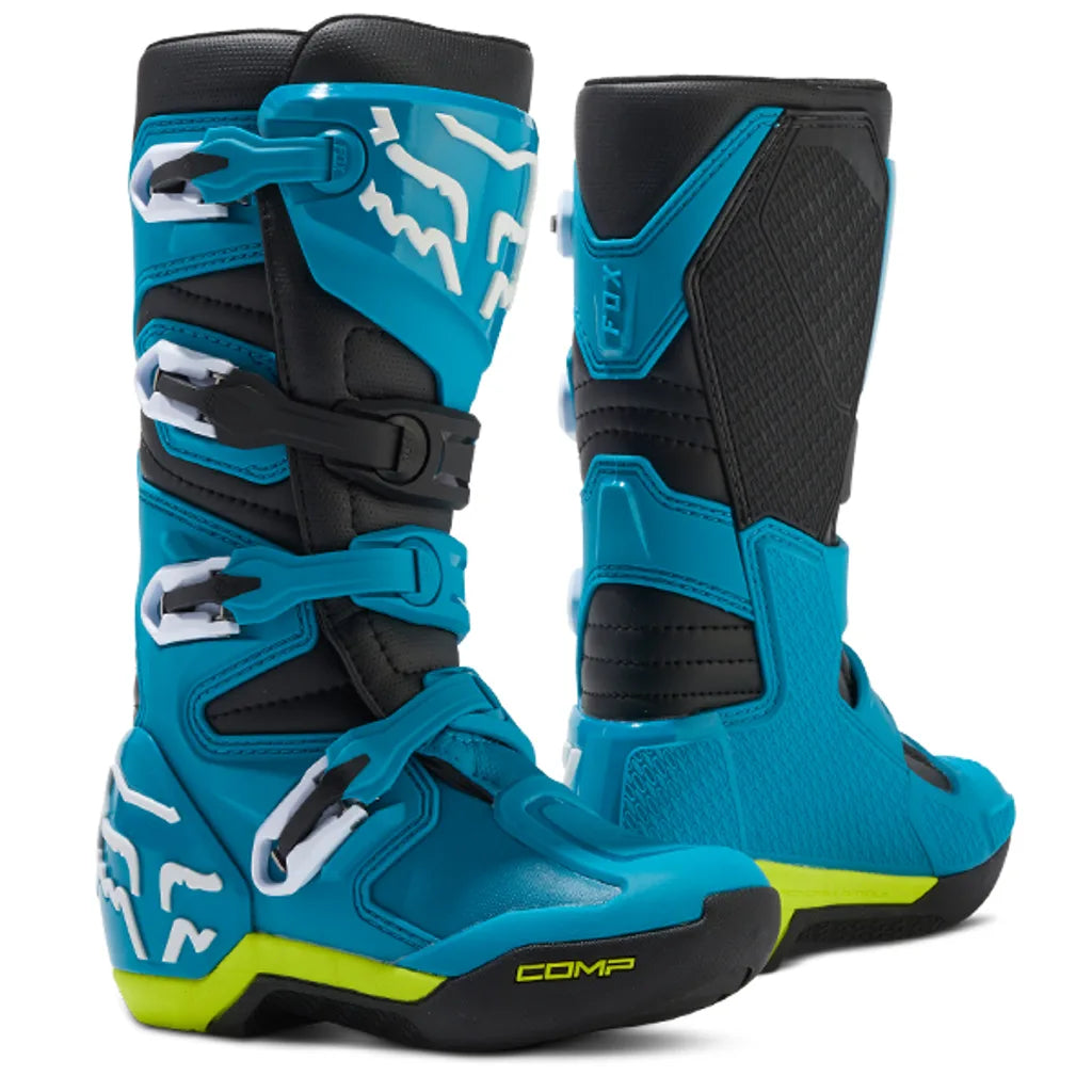 YOUTH COMP BOOT (Blue/Yellow) | Fox