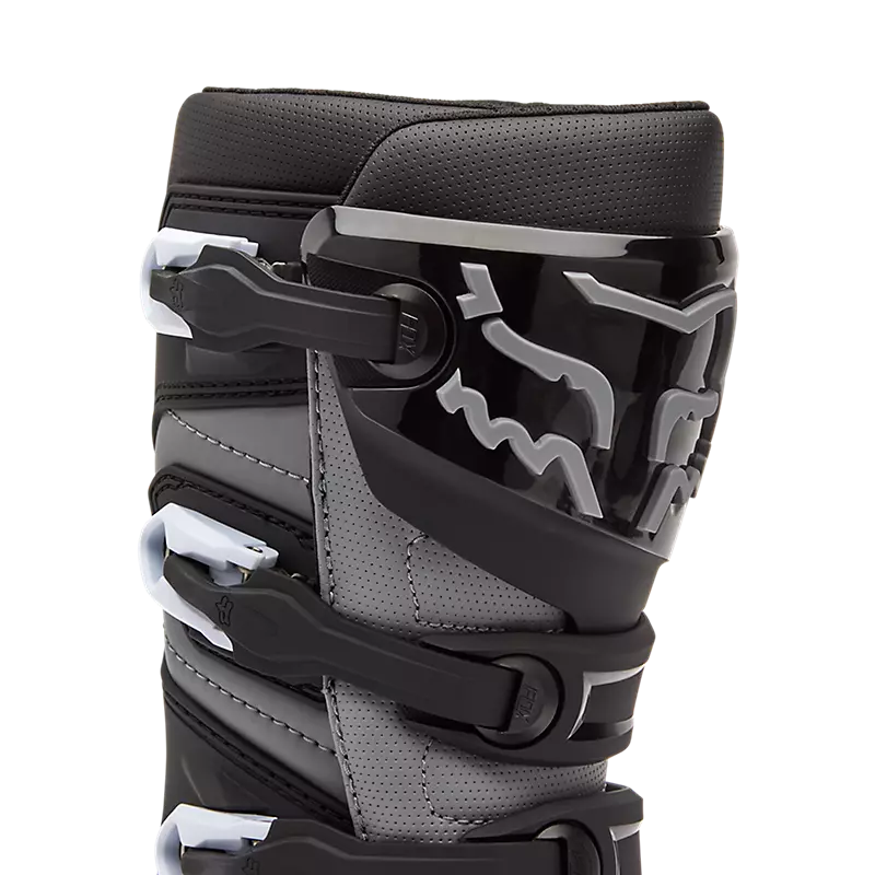YOUTH COMP BOOT (Black/Grey) | Fox Racing