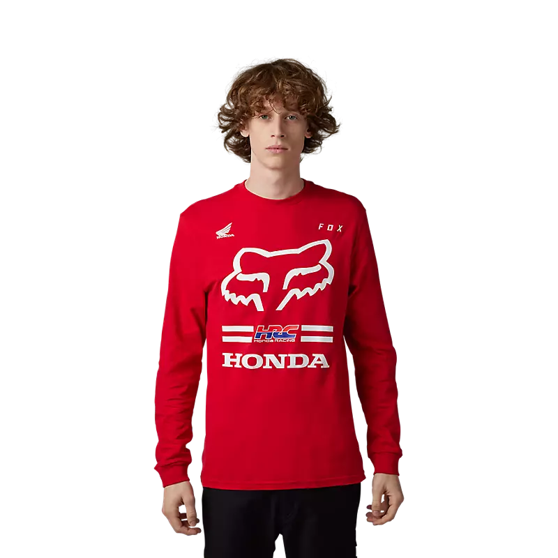 MEN'S FOX X HONDA LS TEE (Red) | Fox