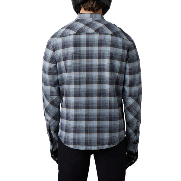 DEFEND DRIVE WINDBLOCK FLANNEL (Black) | Fox