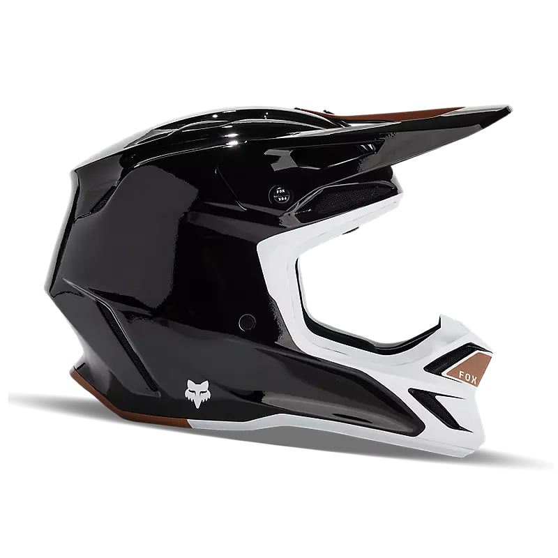 V3 RS OPTICAL HELMET (Black/White) | Fox Racing