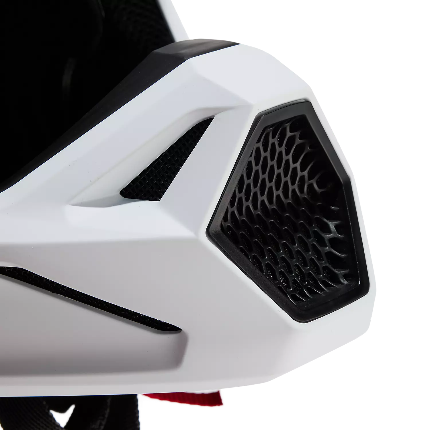 V1 SOLID HELMET (MT WHT) | Fox Racing